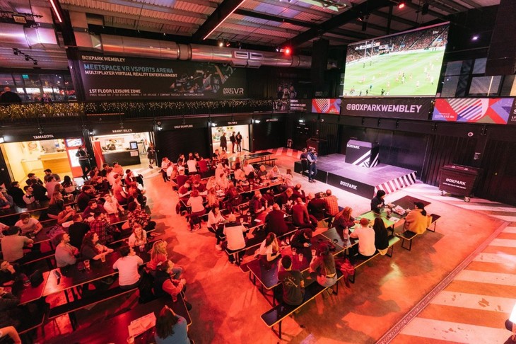 Where to watch the Rugby World Cup in London: Best pubs to watch football in London:  Boxpark Wembley
