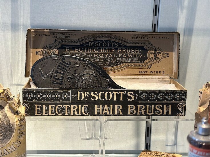 Electric hair brush